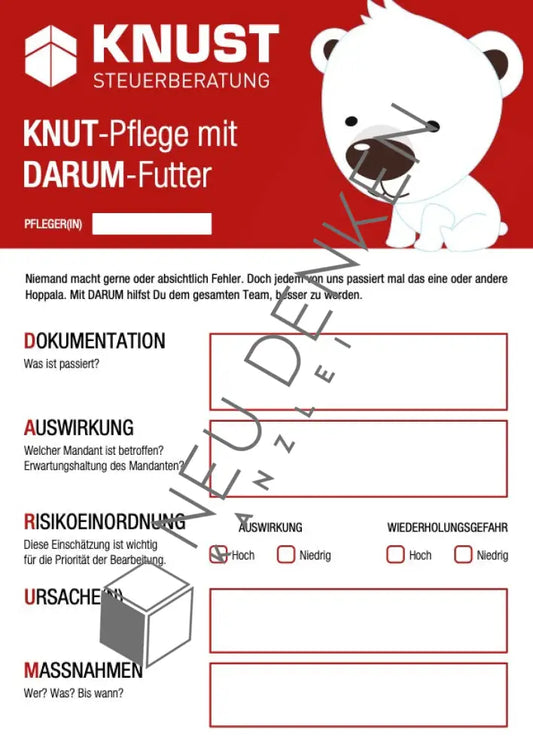 Fehlerprotokoll Fehlerprotokoll